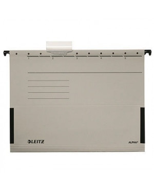 Leitz Hängetasche ALPHA 19860085 DIN A4 Colorspankarton grau