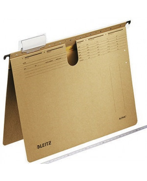 Leitz Hängehefter ALPHA 19940000 DIN A4 Amtsheftung naturbraun