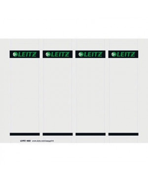 Leitz Einsteckrückenschild 16800085 kurz/breit Karton gr 100 St./Pack.
