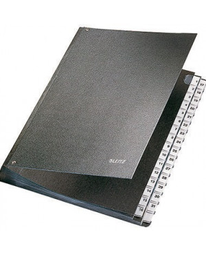 Leitz Pultordner 58310095 DIN A4 32Fächer Hartpappe schwarz