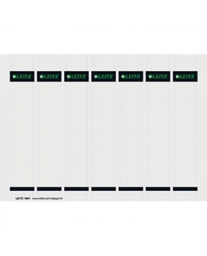 Leitz Einsteckrückenschild 16810085 kurz/schmal Karton gr 175 St./Pack.