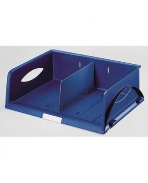 Leitz Briefablage Sorty 52300035 DIN A4/C4 quer PS blau
