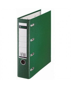 Leitz Doppelordner 10120055 2xDIN A5 quer 75mm PP grün