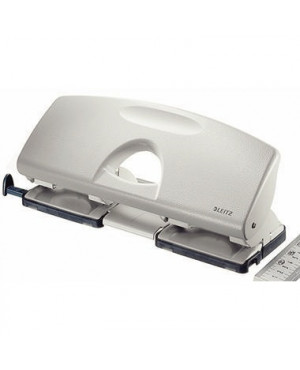 Leitz Doppellocher 50220085 max. 16Blatt Metall grau
