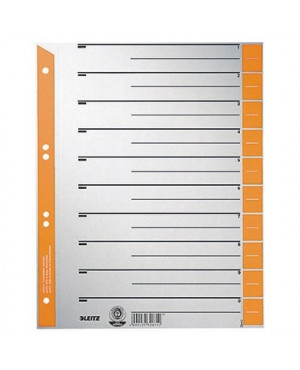 Leitz Trennblatt 16520045 DIN A4 230g Karton orange