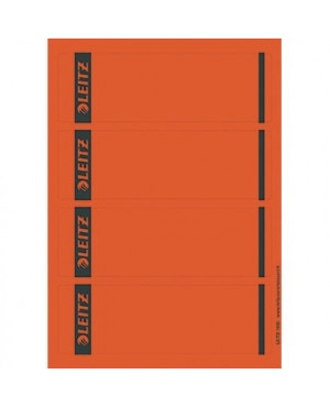 Leitz Ordneretikett 16852025 kurz/breit Papier rot 100 St./Pack.