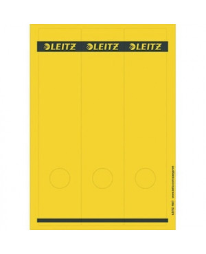 Leitz Ordneretikett 16870015 lang/breit Papier gelb 75 St./Pack.