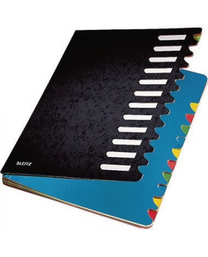 Leitz Ordnungsmappe Deskorganizer Color 59120095 12Fächer schwarz
