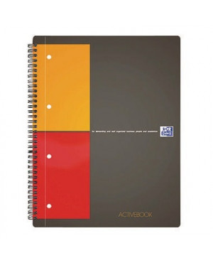 Oxford Collegeblock Activebook 100104329 DIN A4+ 80Blatt kariert