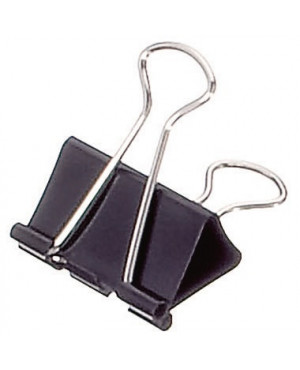 Soennecken Foldbackklemmer 1565 32x13mm schwarz 12 St./Pack.
