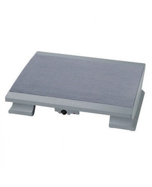MAUL Fußstütze ergonomisch beheitzt M9025085 45x39cm Kunststoff grau