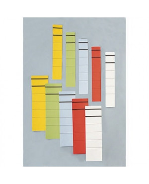 Ordneretikett breit/kurz sk Papier gelb 10 St./Pack