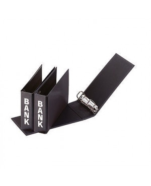 PAGNA Bankordner Basic Colours 40801-01 25x14x5cm Pappe schwarz