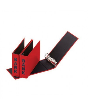 PAGNA Bankordner Basic Colours 40801-03 25x14x5cm Pappe rot