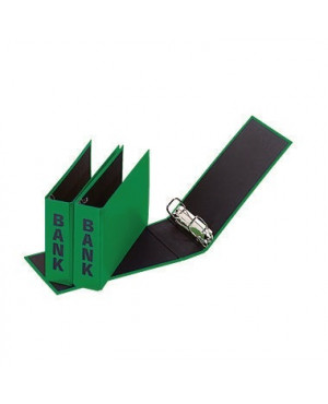 PAGNA Bankordner Basic Colours 40801-05 25x14x5cm Pappe grün