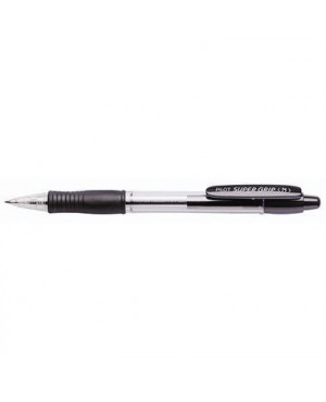 PILOT Druckkugelschreiber SUPER GRIP M 2030001 0,4mm schwarz