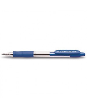 PILOT Druckkugelschreiber SUPER GRIP M 2030003 0,4mm blau