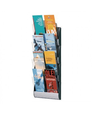 Paperflow Wandprospekthalter INTEGRAL 4065X4.35 DIN A5 alu