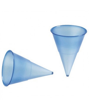 PAPSTAR Spitzbecher 19618 115ml PP blau 1.000 St./Pack.