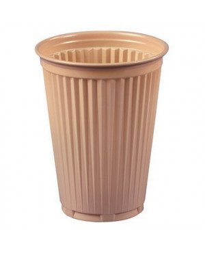 PAPSTAR Thermobecher 16138 0,18l PS beige 100 St./Pack.