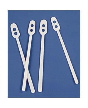 PAPSTAR Kaffee Rührstäbchen 18220 11cm Polystyrol weiß 100 St./Pack.
