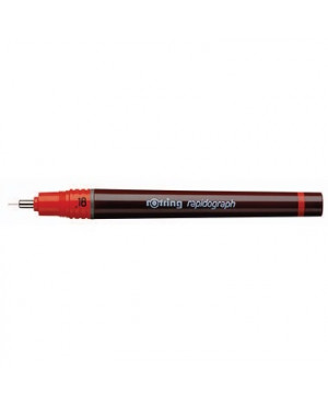 rotring Tuschefüller rapidograph S0203150 1903476 0,18mm rot