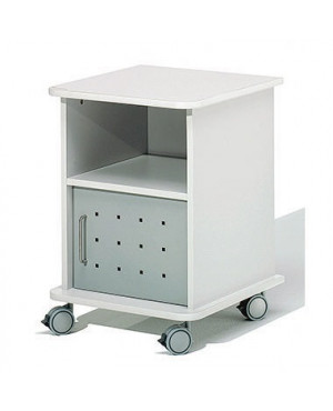 rocada Ablagewagen RD 4030 47x70x48cm 2Fächer lichtgrau