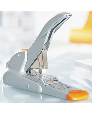 Rapid Blockheftgerät DUAX 21698301 Stahl silber/orange