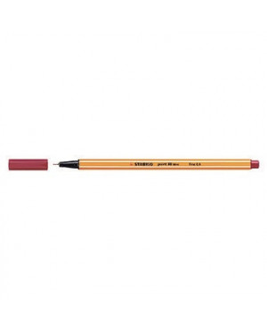 STABILO Fineliner point 88 88/50 0,4mm dunkelrot