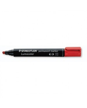 STAEDTLER Permanentmarker Lumocolor 350-2 1-5mm Keilspitze rot