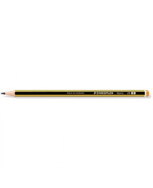 STAEDTLER Bleistift Noris 120-0 2B sechskantform gelb/schwarz