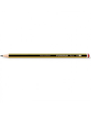 STAEDTLER Bleistift Noris 120-2 HB sechskantform gelb/schwarz