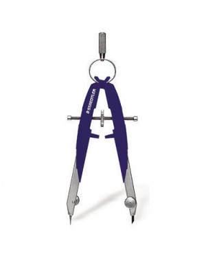 STAEDTLER Zirkel Mars Comfort 556 00 Metall silber/blau