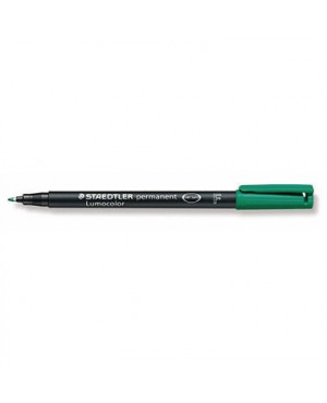 STAEDTLER Folienschreiber Lumocolor 318-5 0,6mm permanent grün