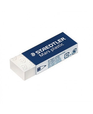 STAEDTLER Radierer Mars plastic 526 50 65x13x23mm PVC weiß