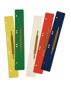 Soennecken Heftstreifen 3162 lang Metalldeckl. farbig 125 St./Pack.