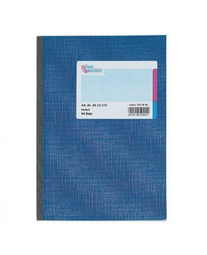 König & Ebhardt Kladde 8614172 DIN A4 liniert 96Blatt blau