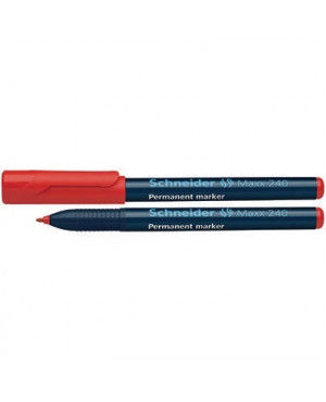 Schneider Permanentmarker Maxx 240 124002 1-2mm Rundspitze rot