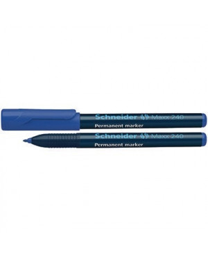 Schneider Permanentmarker Maxx 240 124003 1-2mm Rundspitze blau