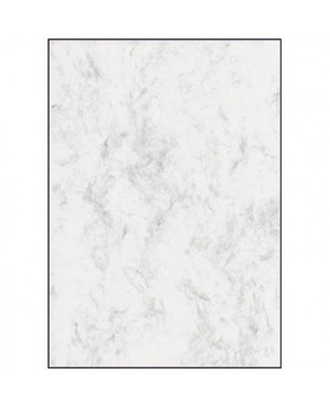 Sigel Marmorpapier DP371 DIN A4 90g grau 100 Bl./Pack.