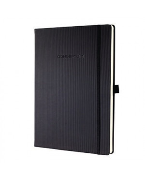 Sigel Notizbuch Conceptum CO111 DIN A4 kariert 97Blatt schwarz