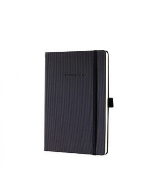 Sigel Notizbuch Conceptum CO122 DIN A5 liniert 97Blatt schwarz