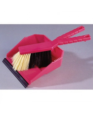 Kehrgarnitur Kunststoff farbig sortiert