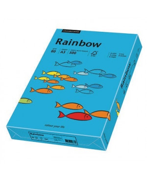 Rainbow Kopierpapier 88042742 A3 80g blau 500 Bl./Pack.