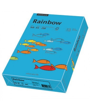 Rainbow Kopierpapier 88042747 A4 160g blau 250 Bl./Pack.