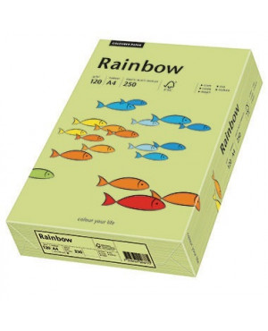 Rainbow Kopierpapier 88042612 A4 120g leuchtendgrün 250 Bl./Pack.