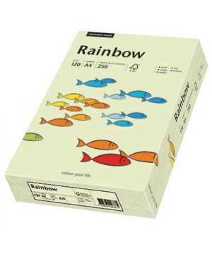Rainbow Kopierpapier 88042590 A4 120g hellgrün 250 Bl./Pack.