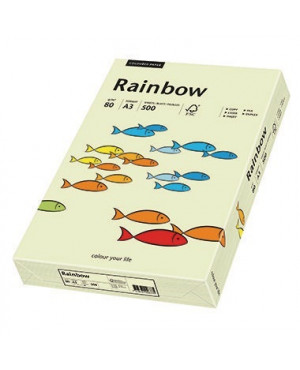 Rainbow Kopierpapier 88042588 A3 80g hellgrün 500 Bl./Pack.