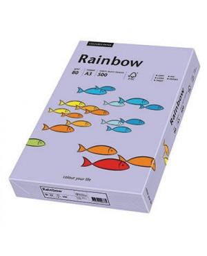 Rainbow Kopierpapier 88042566 A3 80g violett 500 Bl./Pack.