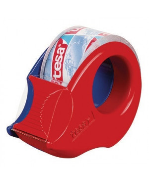 tesa Handabroller Mini 57858-00000 19mmx10m rot/blau